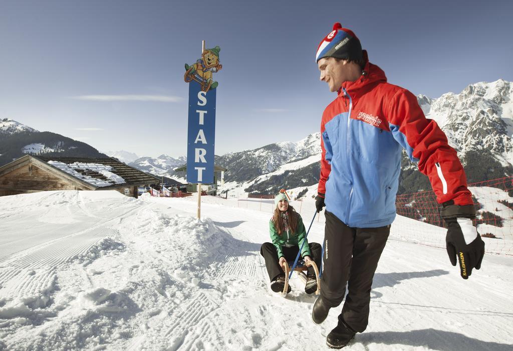 Ferienwohnung John Seymour Leogang Bilik gambar